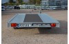 >>PROMO<< Remorque plateau 406x203 basculant Temared rails + bois 2700kg
